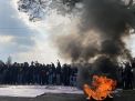 Ratusan Mahasiswa Demo di DPRD Malang, Soroti Kenaikan Harga Pokok hingga Dwifungsi Aparat