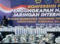 BNN Bongkar Pabrik Narkoba Jaringan Internasional di Gresik, Ratusan Barang Bukti Disita