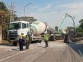Dinas PU Bina Marga Jatim Pastikan Progress Penggantian Jembatan Sentong Sesuai Target