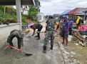 Satgas TMMD Ke-129 Kodim 1311/Morowali Kebut Pembangunan Rabat Beton di Desa Polewali