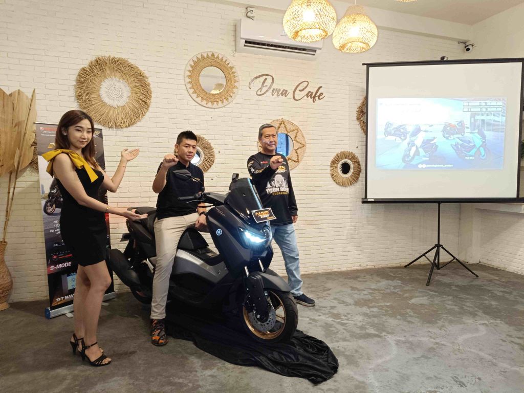 Motor Yamaha NMax Turbo dikenalkan di Jember. (Hatta for Mili.id).