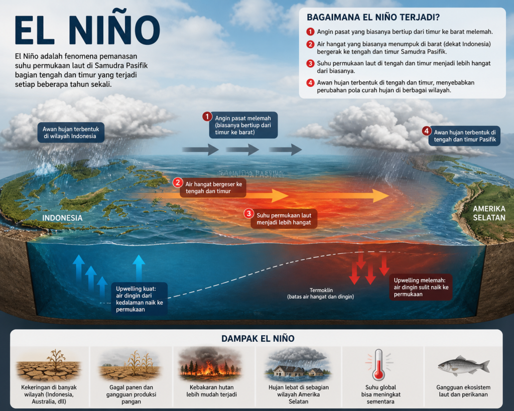 El Nino Menguat, Pakar  Ingatkan Pentingnya Mitigasi Bencana