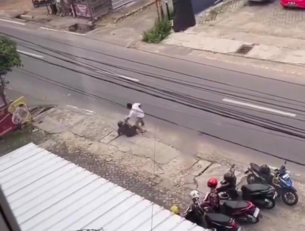Aksi heroik Bripka Agus lumpuhkan bandit curanmor