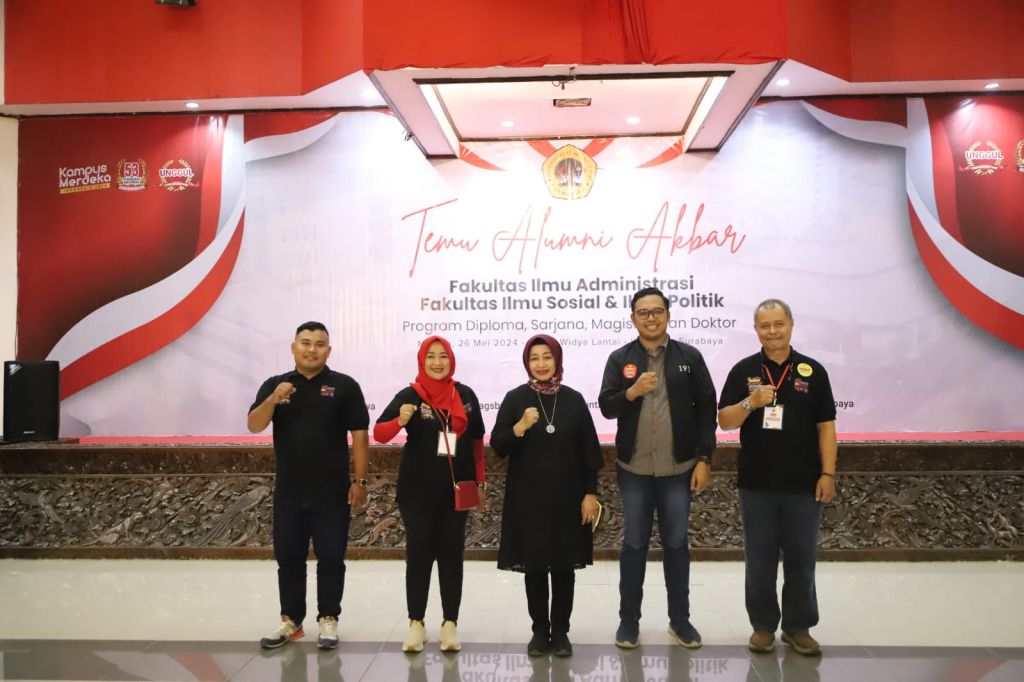 Alumni Lintas Generasi Ramaikan Reuni Akbar FISIP Untag Surabaya