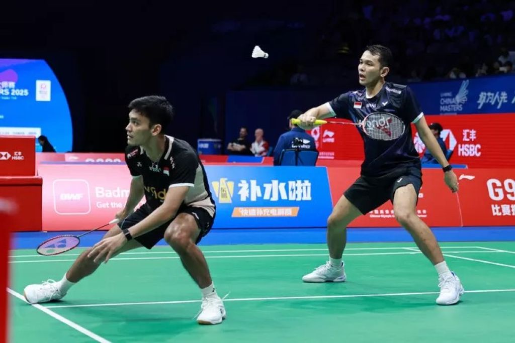 Dua Ganda Putra Indonesia Tembus Perempat Final China Masters 2025