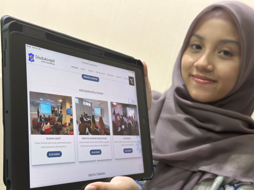 Pemkot Surabaya Permudah Proses Adminduk Bayi Baru Lahir