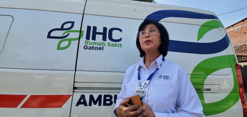 Kepala Urusan Humas IHC RS Gatoel, Sri Hartati Anugrah Eni (Foto: Nana/mili.id)