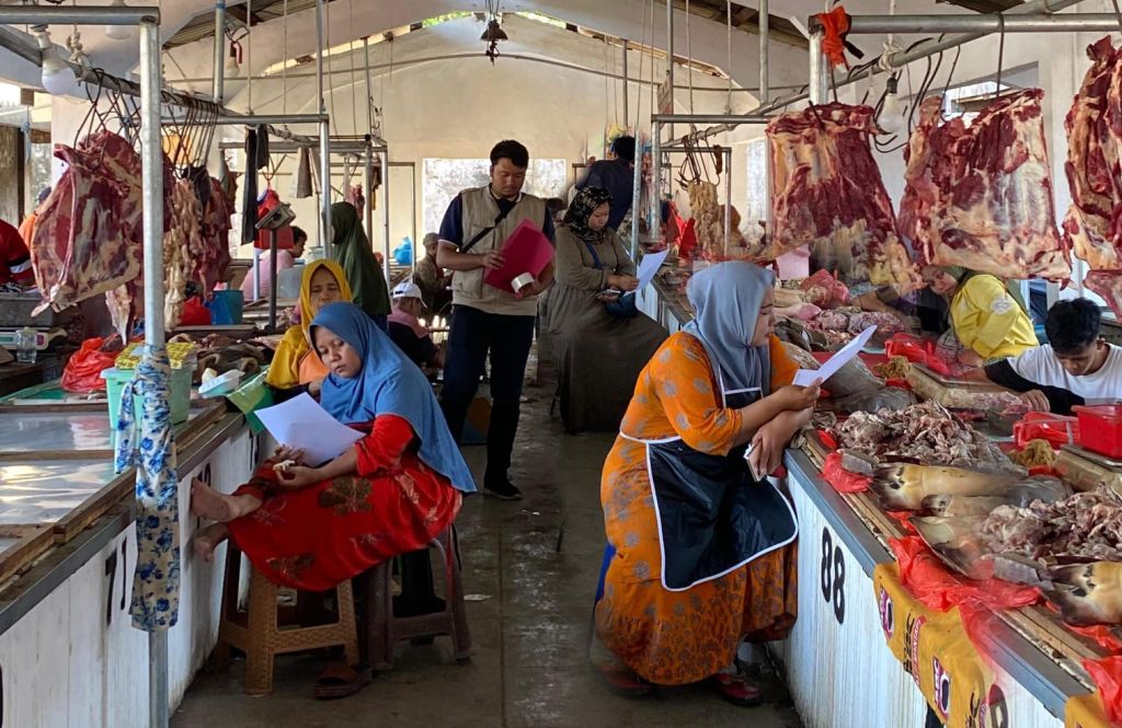 Pasokan Terjaga, Harga Daging di Surabaya Stabil