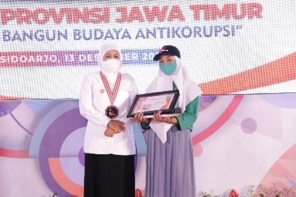 Gubernur Khofifah Sebut Kekuatan Tanggujawab  dan Moral Jadi Benteng Cegah Aksi KKN