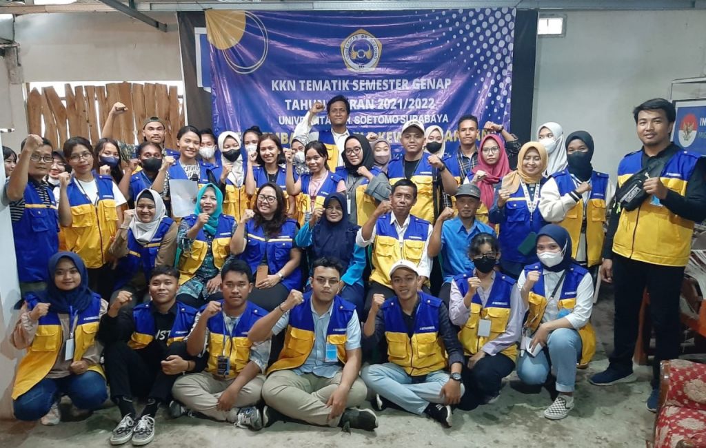 KKN Tematik di Blitar, Mahasiswa Unitomo Siap Dampingi UMKM