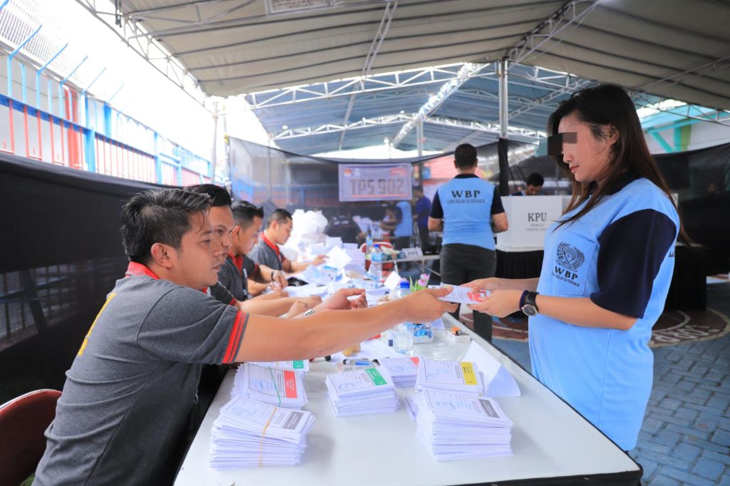 26.021 warga binaan atau napi di Jatim masuk menjadi pemilih dalam Pemilu 2024