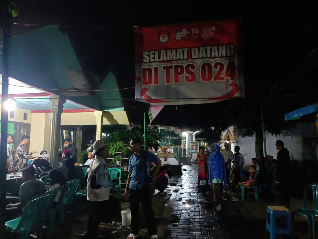 TPS tempat saksi PAN ditempatkan