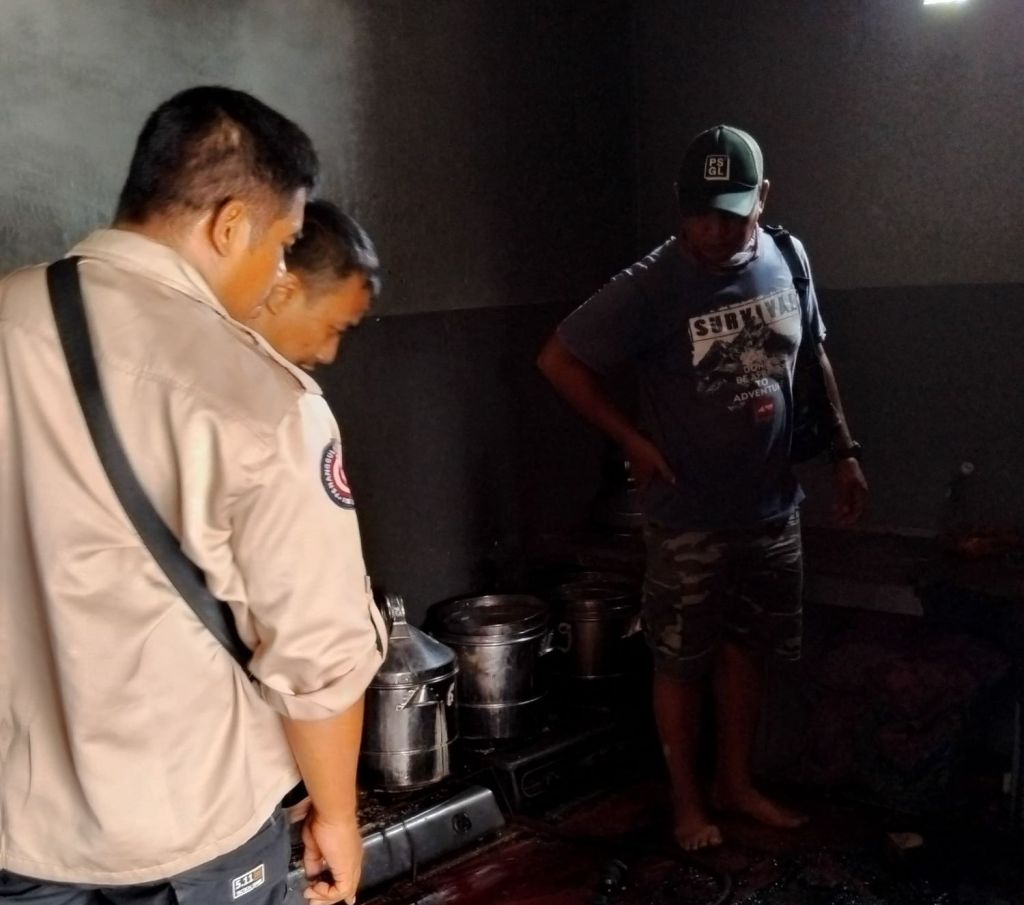 Tabung Gas Bocor, Home Industri Rengginang di Situbondo Terbakar