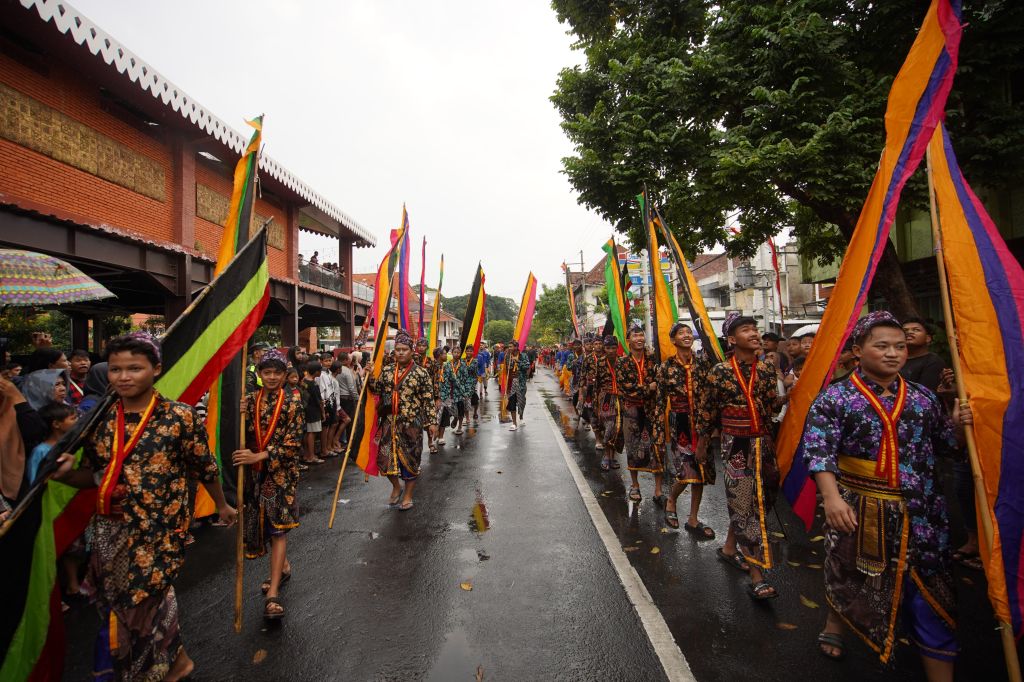 Kirab Mojokbangkit di Kota Mojokerto