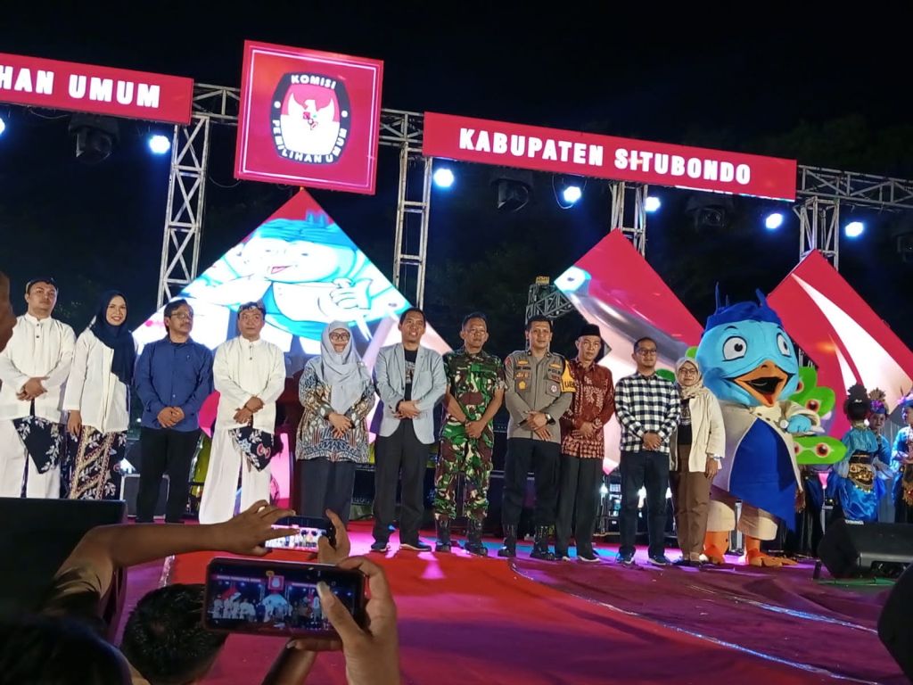 Peluncuran maskot dan jingle oleh KPU Situbondo