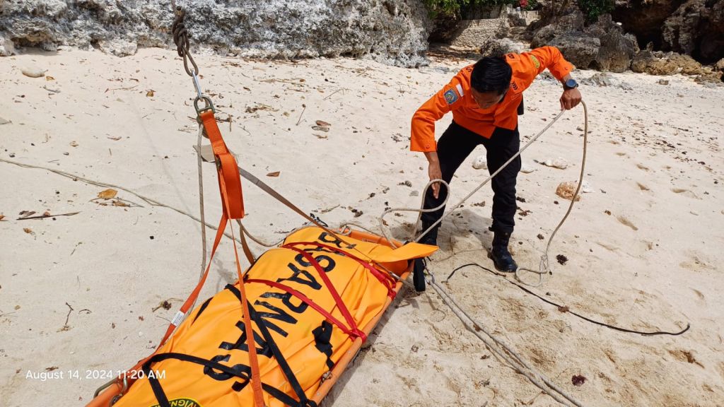Mayat Warga Negara Asing Ditemukan di Pantai Bingin Badung