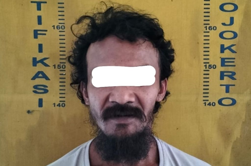 Tampang Jeplus, pengedar koplo (Foto: Polsek Dlanggu)