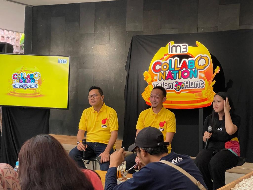 Indosat mengadakan Collabonation Talent Hunt di Surabaya (Foto: IOH for mili.id)