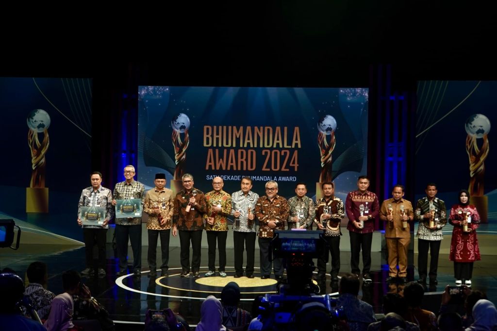 Kota Mojokerto Satu-satunya Daerah di Jatim Raih Penghargaan Bhumandala Ariti