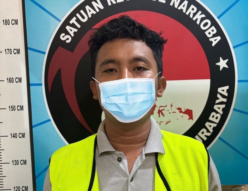 Supeltas AFF Edarkan 3 Jenis Narkoba, Kini Meringkuk di Tahanan Polrestabes Surabaya