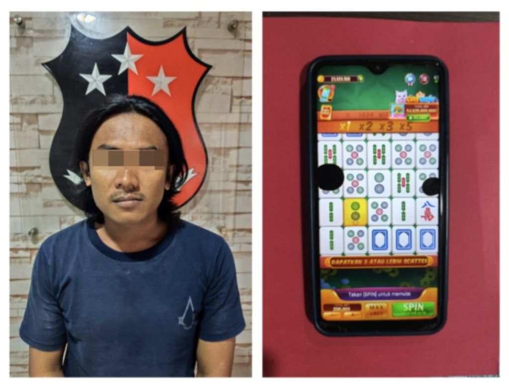 Asik Main Judi Online di Warkop, Pria di Surabaya Ditangkap Polisi