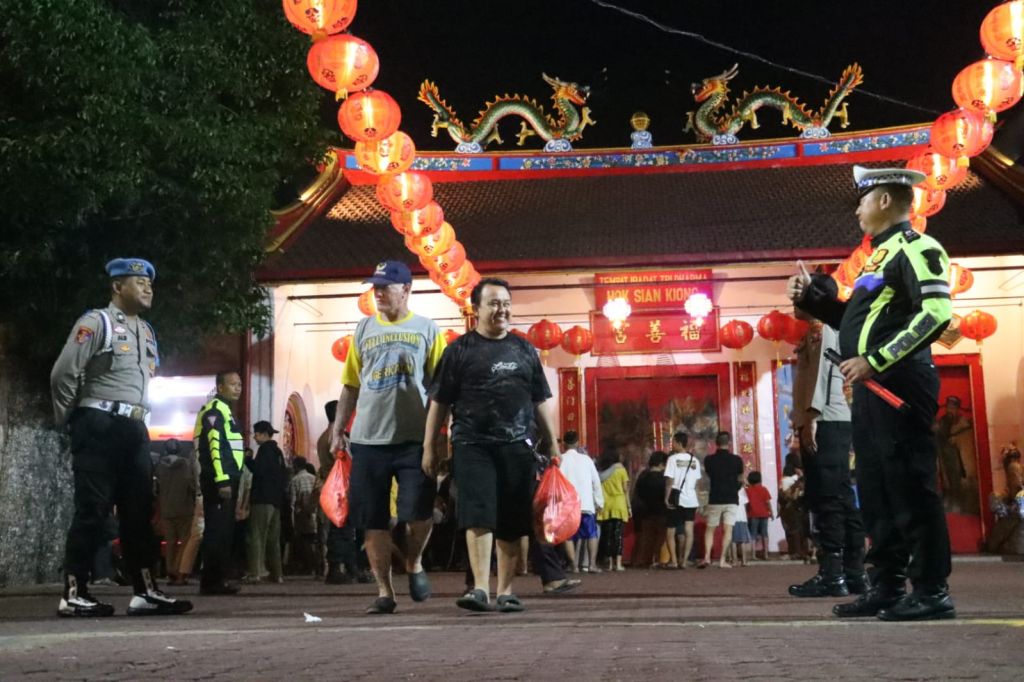 Rangkaian perayaan Imlek 2025 di Klenteng Tri Dharma Hok Sian Kiong Kota Mojokerto