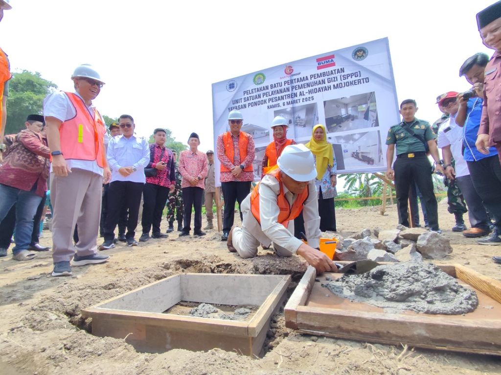 Dapur SPPG Berkapasitas 3.000 Porsi MBG Dibangun di Mojokerto