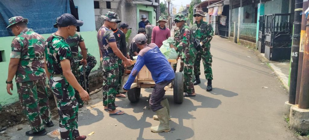 Masuk H+1, TMMD Ke-127 Depok Fokus Pembangunan Jalan dan Drainase