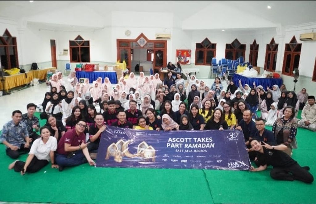 Ascott East Java Region Akhiri Kegiatan Ramadhan dengan Bagikan Donasi dan Edukasi