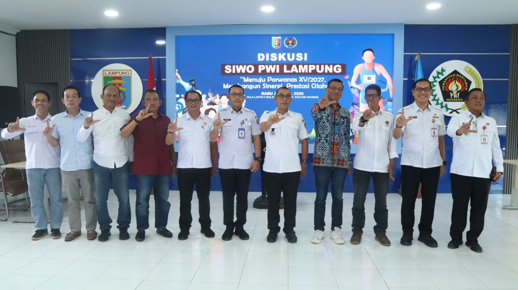 PWI Lampung Matangkan Persiapan Porwanas 2027, Targetkan Sukses Tuan Rumah dan Juara Umum