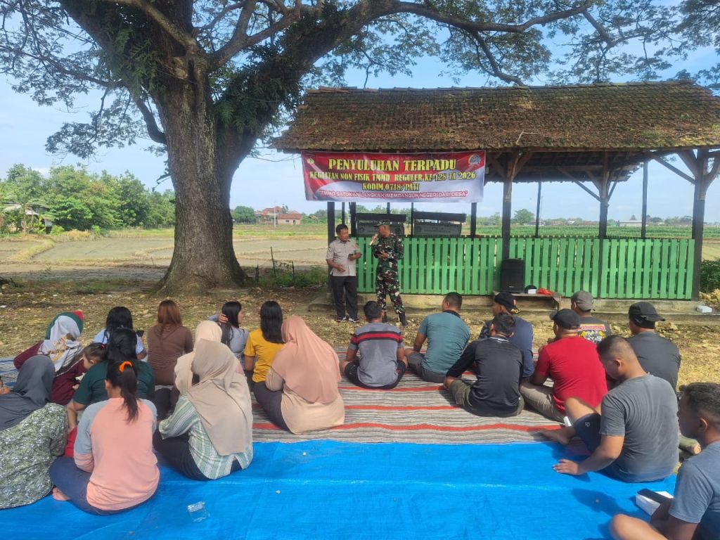 TMMD Nonfisik Kodim Pati, Petani Dibekali Pengetahuan Pengembangan Usaha Pertanian