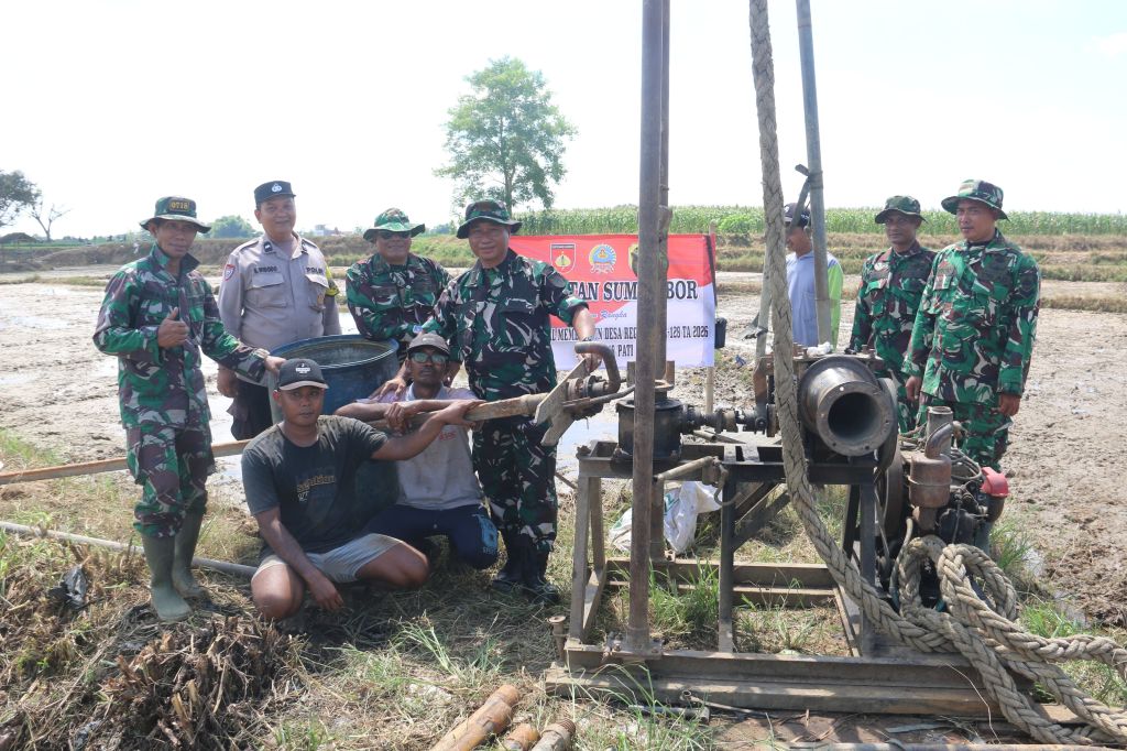 Wadan Satgas TMMD Reguler ke-128 Tinjau Pembangunan Sumur Bor untuk Lahan Pertanian, Pastikan Ketersediaan Air bagi Petani