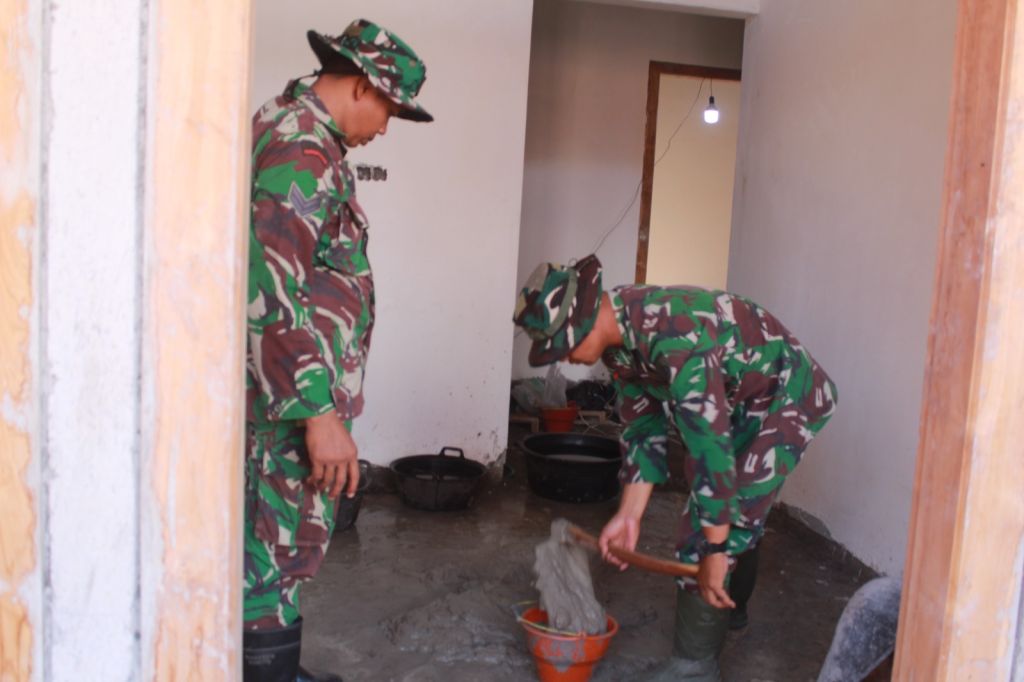 TMMD Kodim Pati Perkuat Kesejahteraan Warga, Bantuan Sosial dan RTLH Jadi Fokus Program