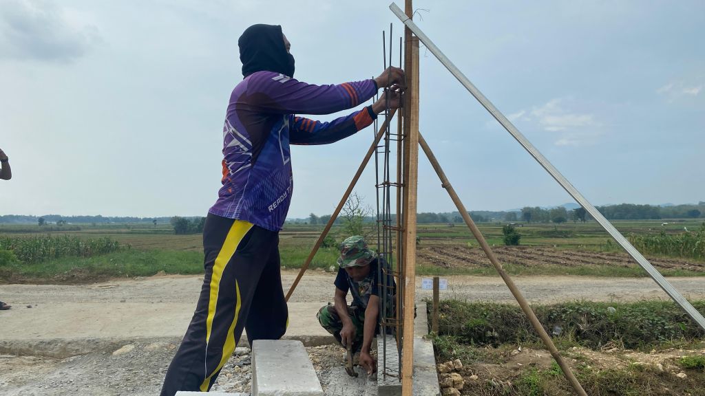 Di Ujung Desa, Tugu Prasasti Jadi Penanda Abadi Pengabdian TMMD