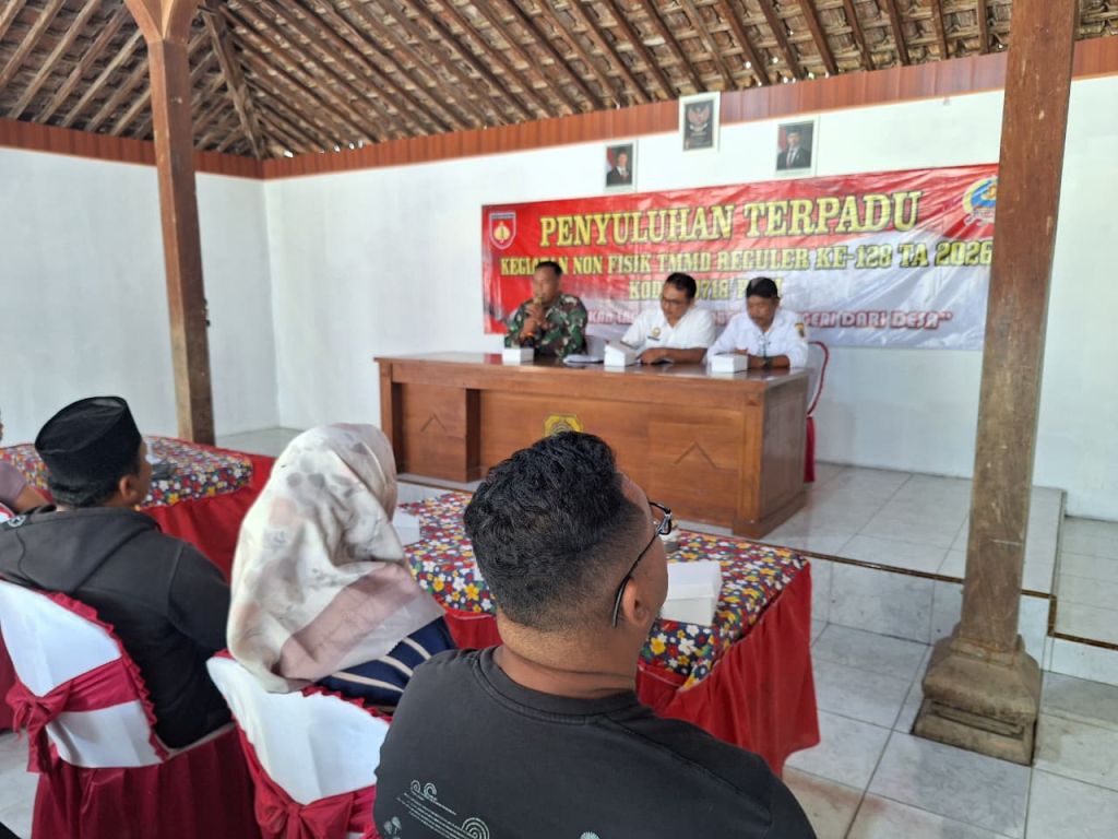 Dukung Kepastian Hukum, TMMD Reguler ke-128 Fasilitasi Sertifikasi Tanah di Winong