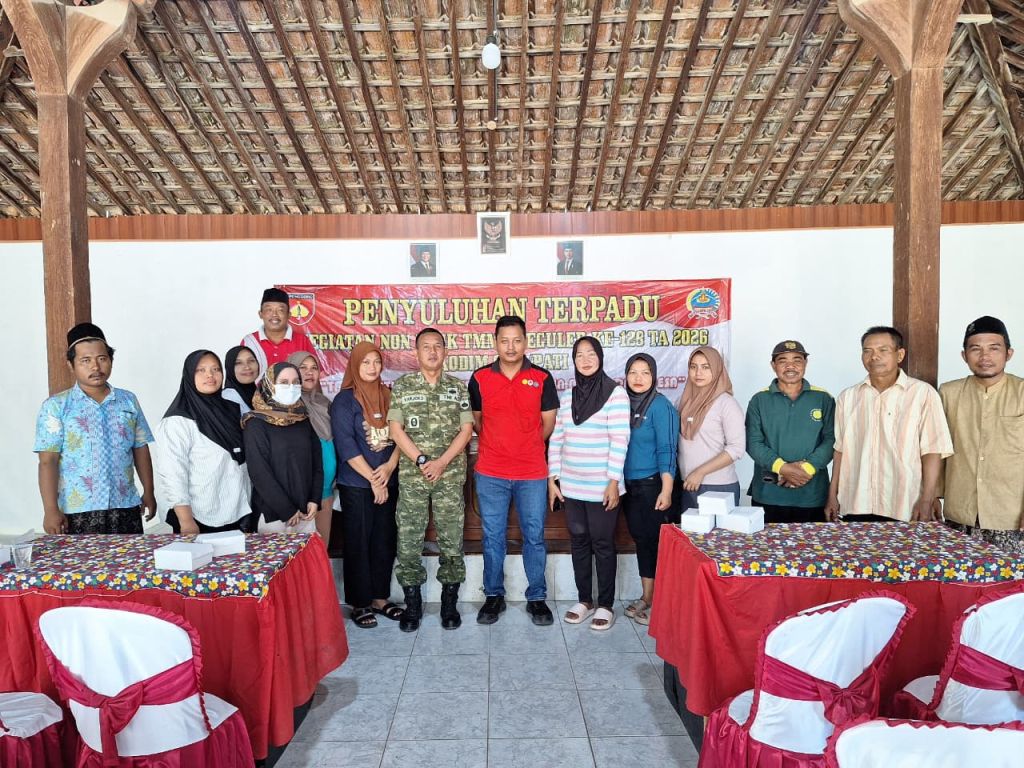 Penyuluhan Penggemukan Sapi dan Pemanfaatan Kotoran Sapi, TMMD 128 Tingkatkan Wawasan Warga