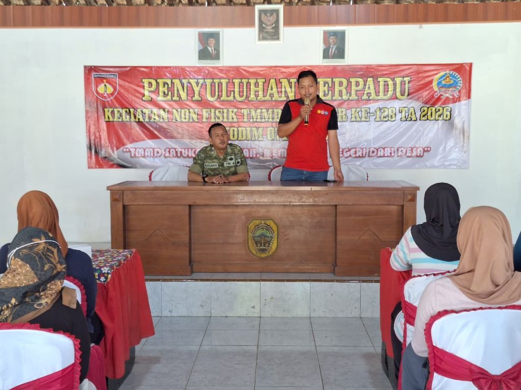 TMMD Reguler 128 Kodim Pati Bekali Warga Desa Godo Teknik Penggemukan Sapi