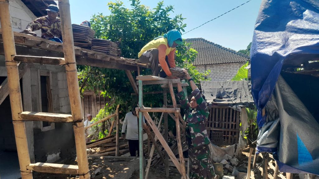 Progres RTLH Capai 85 Persen, Rumah Ibu Sarmini Kian Layak Huni
