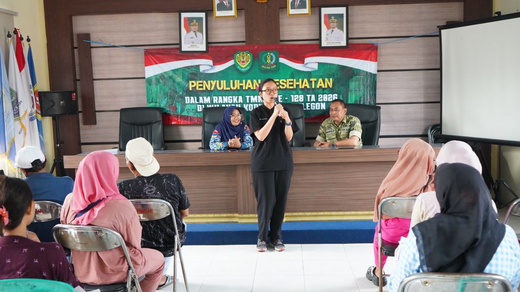 Tingkatkan Kualitas Hidup Warga, Program Nonfisik TMMD Ke-128 Sosialisasikan Imunisasi dan 3M Plus