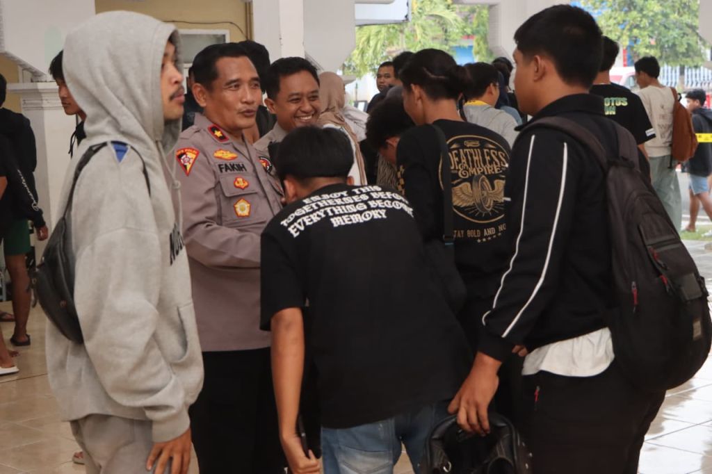 Konvoi Saat Pengesahan PSHT, Puluhan Kendaraan Diamankan Polres Tuban