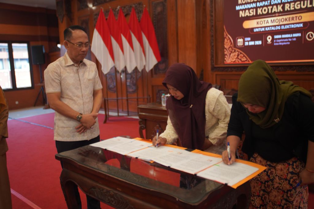 Pemkot Mojokerto Gandeng 30 Penyedia Makan Minum, Harga Nasi Kotak Ditetapkan Lewat Kontrak Payung