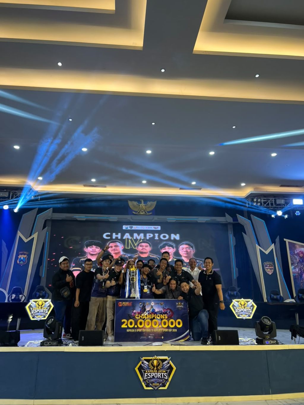 TiM E-Sprot polres batu "SDES RAPYY"juara piala kapolda 2026 ,siap berlaga di kapolri cup