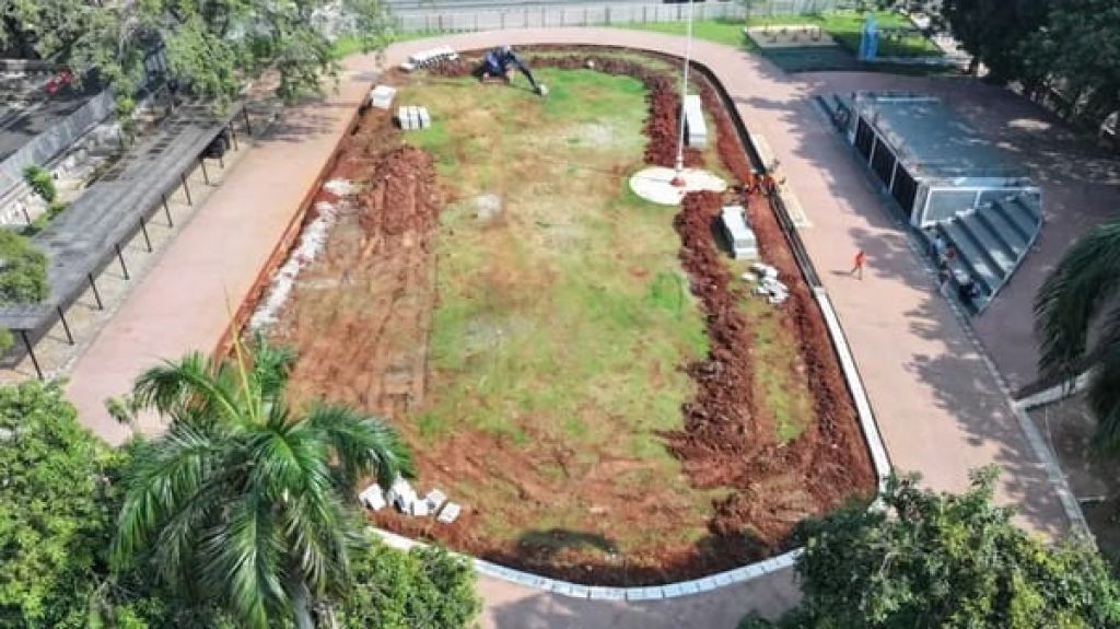 Balai Kota Depok Disulap Jadi Ruang Olahraga, Lapangan Tenis dan Jogging Track Gratis Segera Hadir