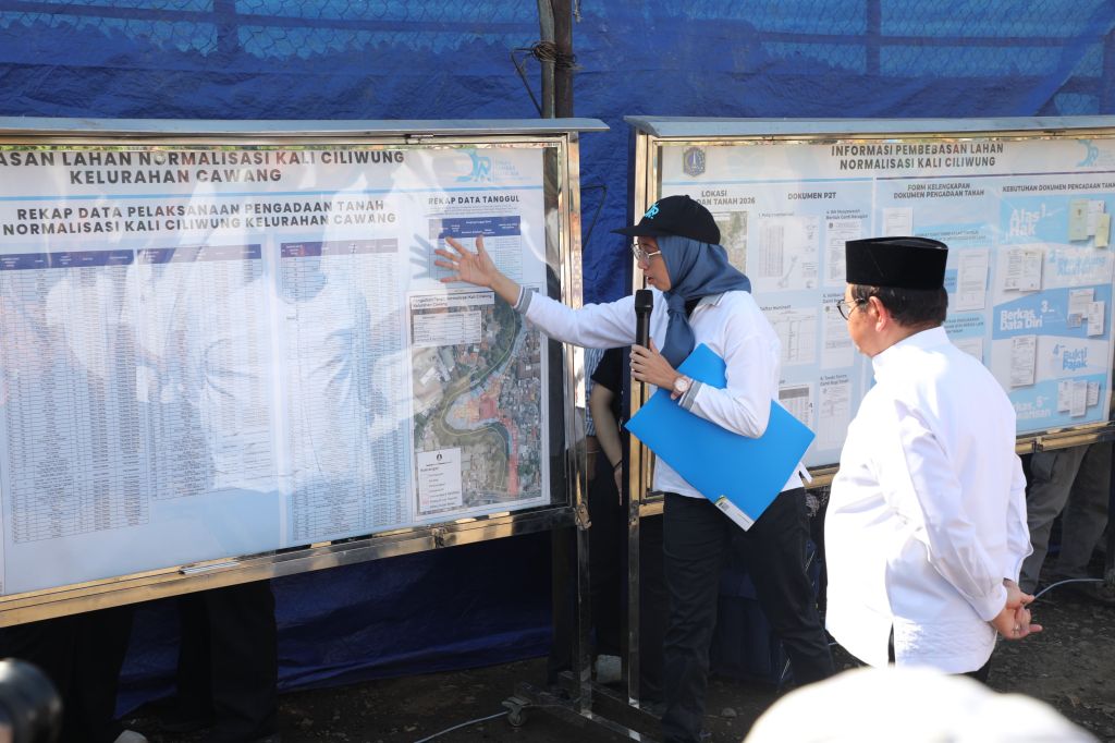 Tinjau Cawang, Gubernur DKI Percepat Pembebasan Lahan untuk Kendalikan Banjir Jakarta