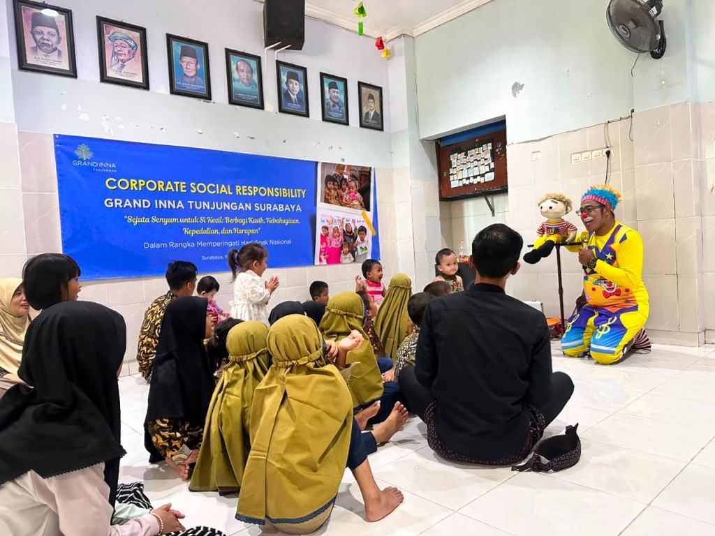Grand Inna Tunjungan Tebar Kebahagiaan Anak Lewat Program CSR
