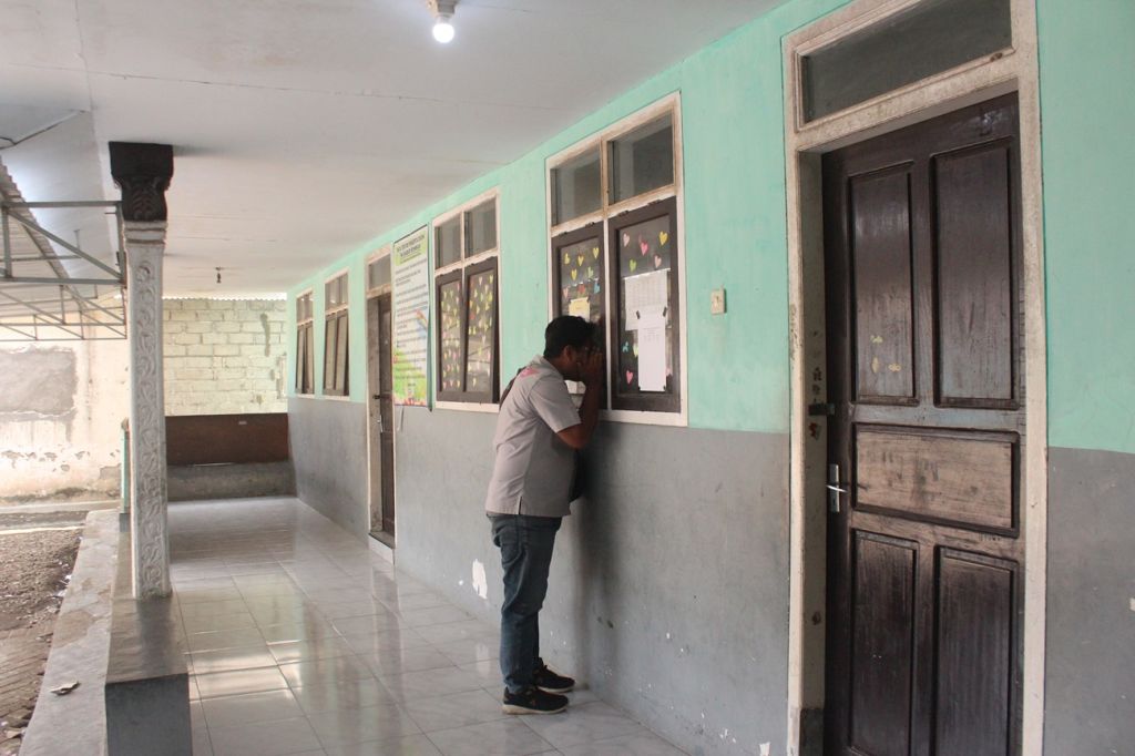 Gedung MI tempat RN dan mendiang CN bersekolah (Foto: Eko Purwanto/mili.id)