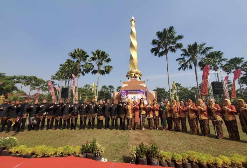 Pj Wali Kota Moh. Ali Kuncoro dan upacara HUT Ke-106 Kota Mojokerto
