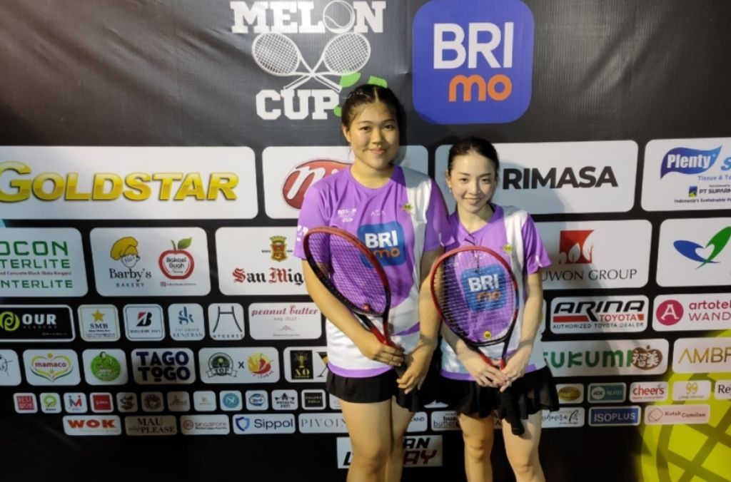 Pasangan juara satu kategori Baby Melon Gabriell Aimee-Evita