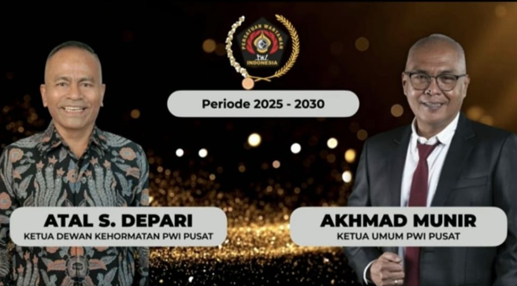 Akhmad Munir Terpilih Jadi Ketua Umum PWI 2025–2030, Janji Perkuat Marwah Pers