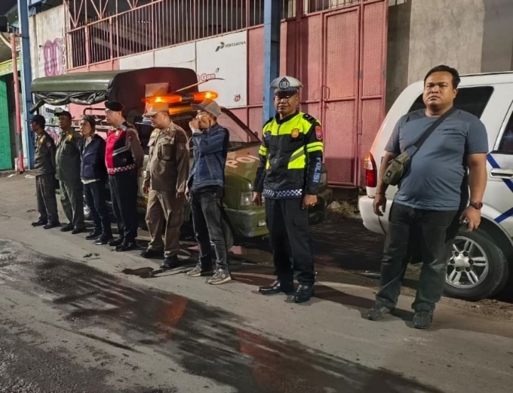 Polsek Semampir Gelar Patroli Harkamtibmas di Wilayah Hukumnya, Antisipasi 3C